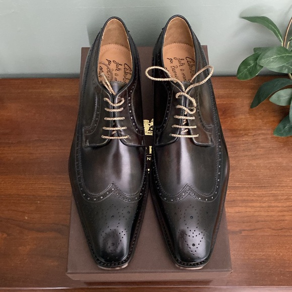 navy blue dress brown shoes Men's Tan Brown Lace-Up Oxford Dress Shoes